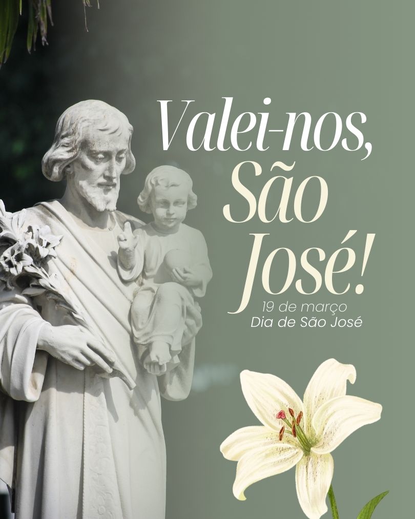 São José, tenho confiança em vós, defendei-me, guardai-me! ✝️