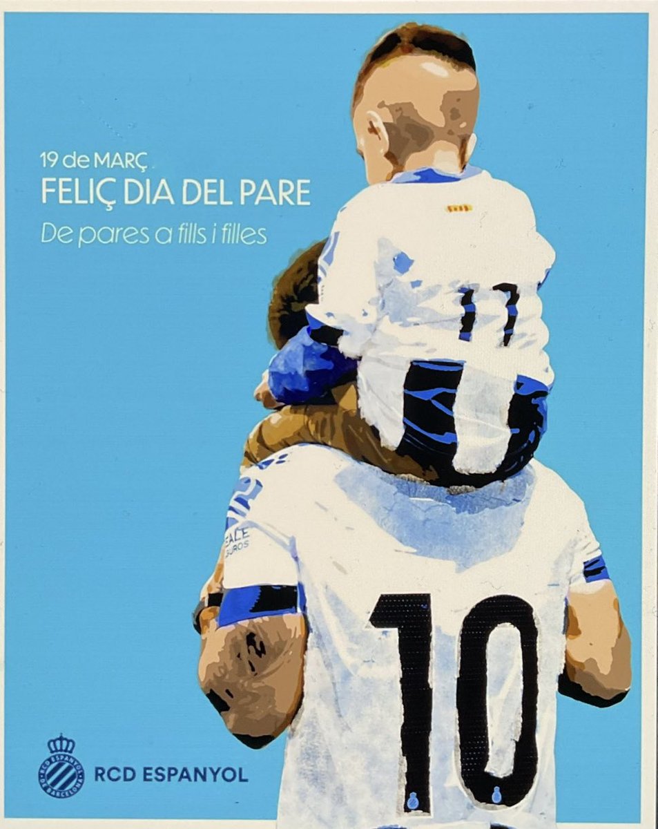 Gracias papá, por hacerme del Real Club Deportivo Espanyol.

No me arrepiento de este amor, aunque me cueste el corazón.