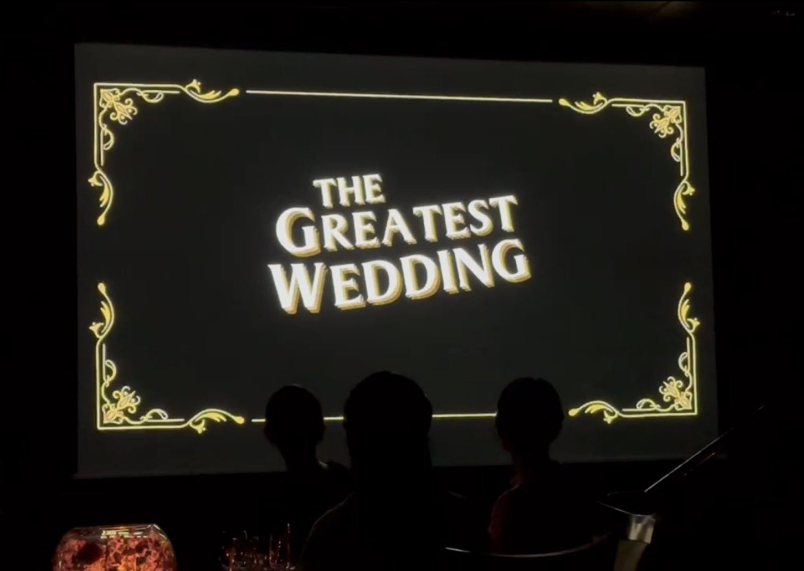 j_data_saber's tweet photo. 結婚式披露宴を執り行いました💒
泣いて喜んでくれる参列者の存在に沁みた一日でした🥹🫶
①グレイテスト・ショーマン風のOPムービー📽️Canva使いました🎨
②ラプンツェルデザインのカラードレス👗🩷
③ミュージカル・朝ドラ・ジブリ・お互いの好きを詰めたBGM🎹 https://t.co/BhFcGj7b1T