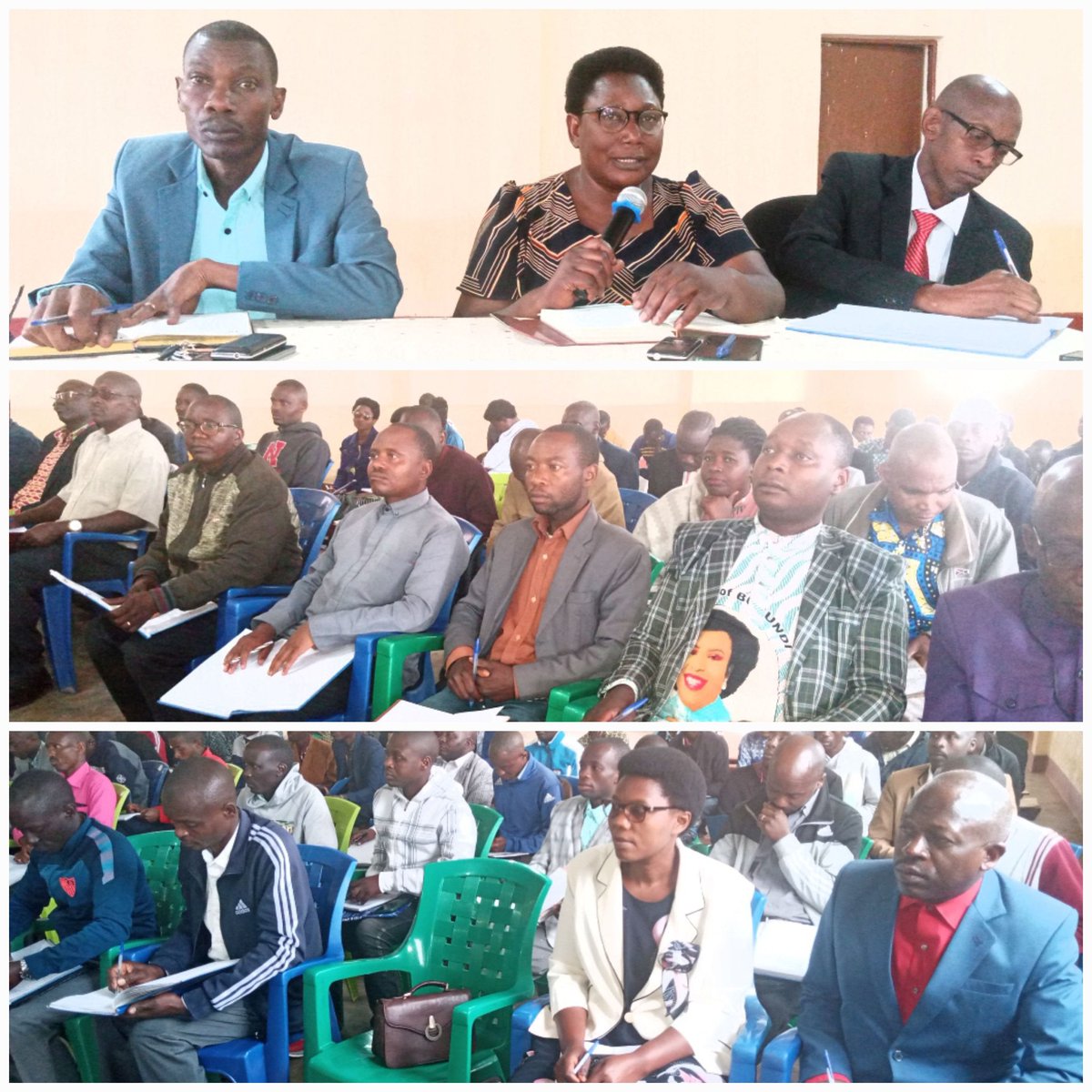 dce_kiganda's tweet photo. Dans le cadre de renforcer l' encadrement de proximité et améliorer la qualité de l’ éducation, ce 19/03/2026, le DPE Gitega organise une réunion de coordination à l’ intention des responsables des établissements scolaires  du DCE KIGANDA @commune_kiganda, @MENRS4 https://t.co/91LqZFCRRd