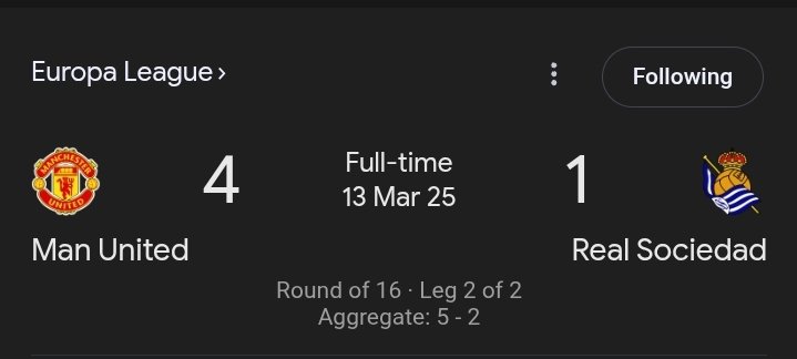 Europe needs Man UTD back 😂