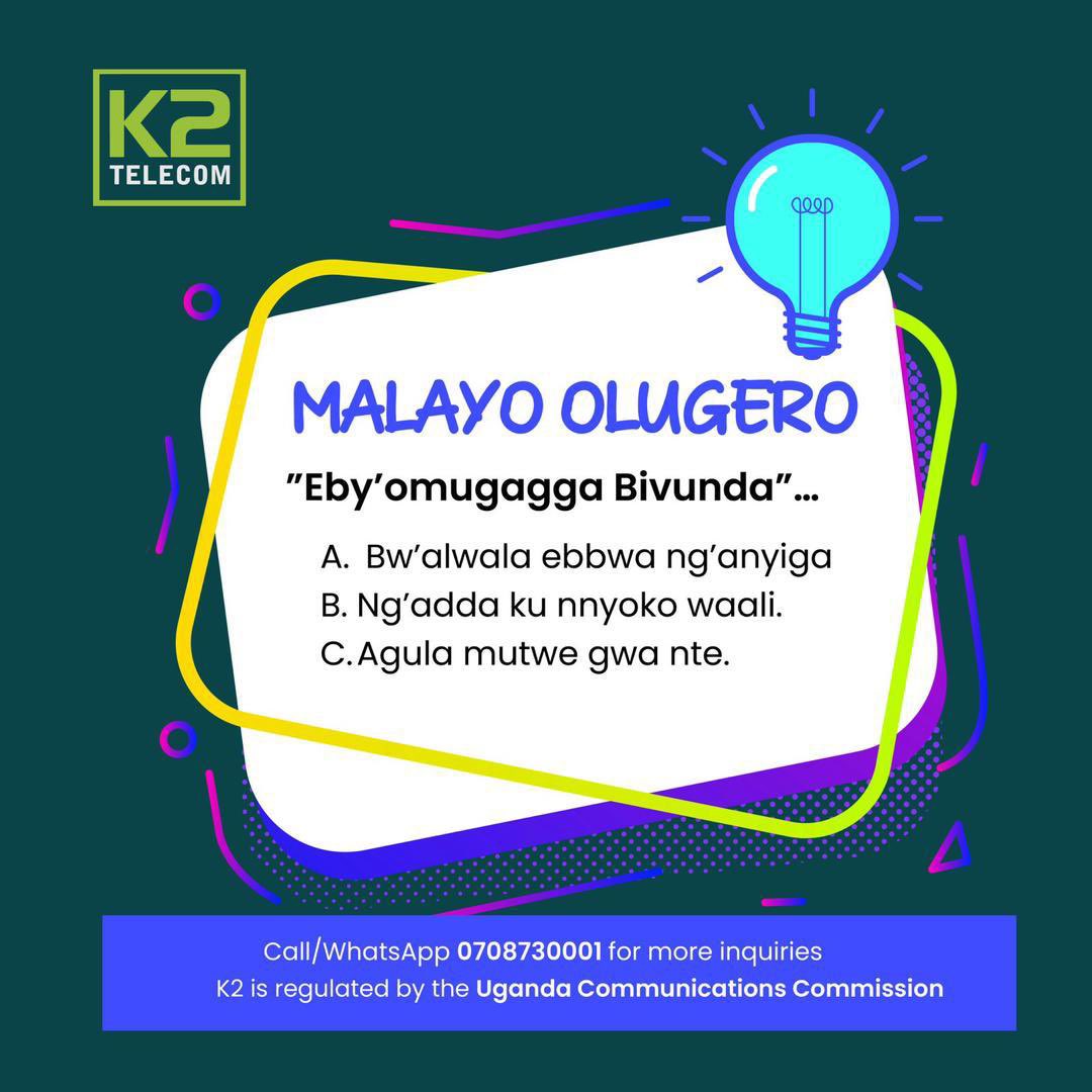 K2 Telecom Uganda tweet media