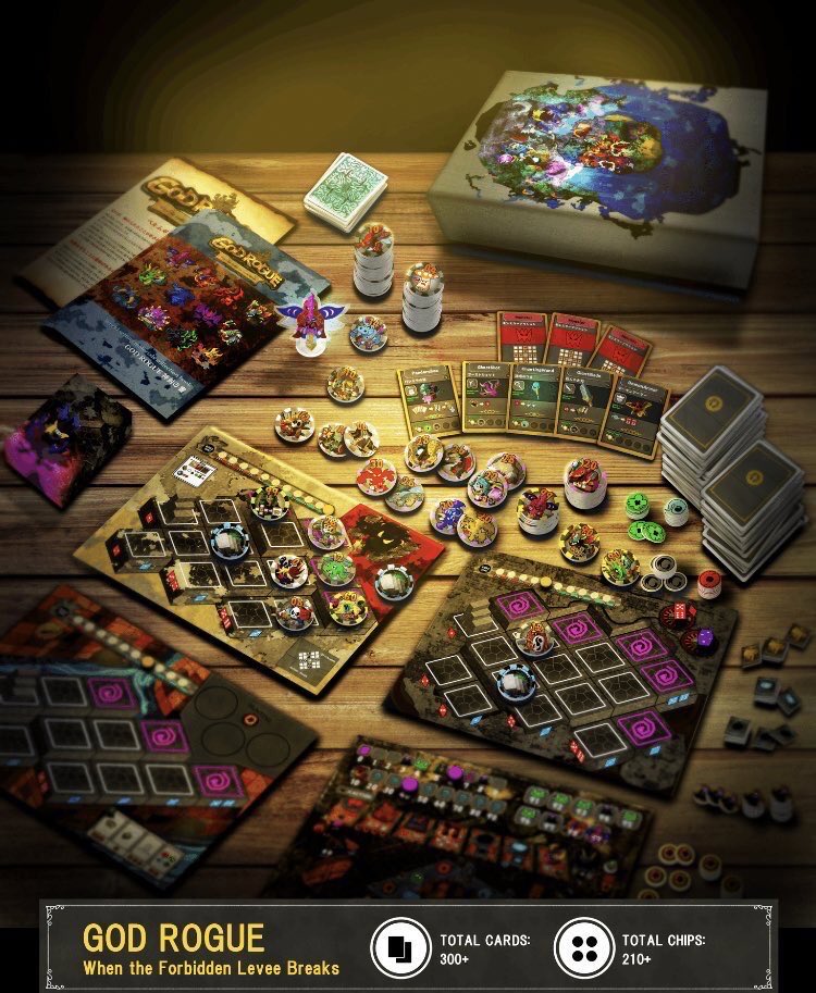 GRANDNOTE@GOD ROGUE KICKSTARTER 100万達成！ tweet media