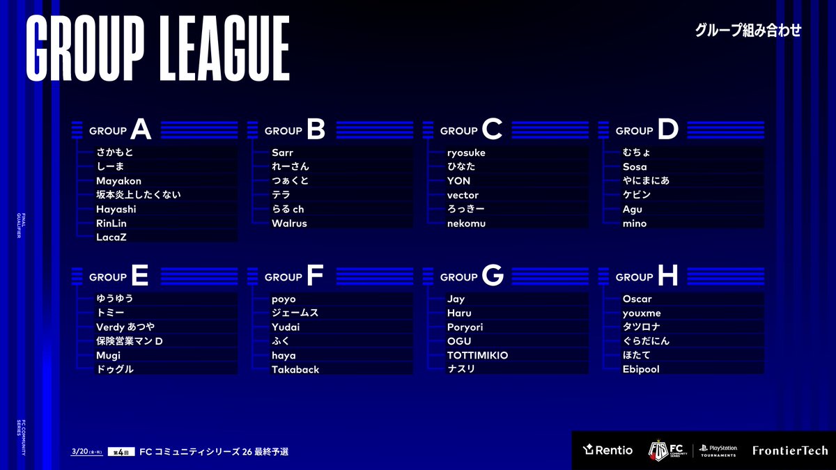 FCコミュニティシリーズ | eスポーツ・サッカー大会 tweet media