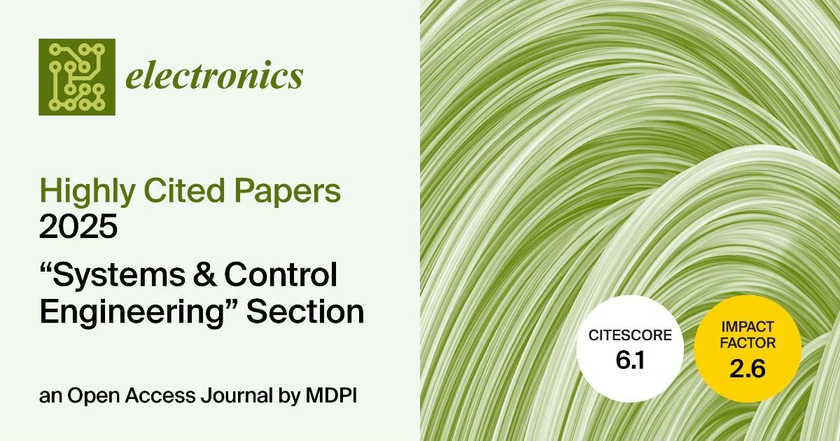 Electronics MDPI tweet media