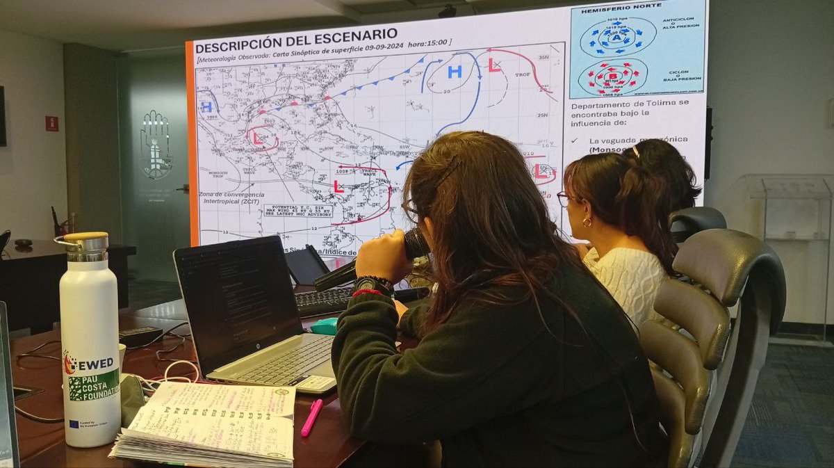 <a href="/DNBomberosCol/">Dirección Nacional de Bomberos de Colombia</a> <a href="/UNGRD/">UNGRD🇨🇴</a> <a href="/PnudColombia/">PNUD Colombia</a> Seguimos en 📍Colombia 😊llevando a cabo actividades de refuerzo formativo en materia de análisis de #IIFF en el marco de la colaboración con <a href="/UNGRD/">UNGRD🇨🇴</a>  

👉Estas dos últimas semanas hemos impartido 4 talleres virtuales: ✅boletín diario de incendios forestales, ✅cartografía