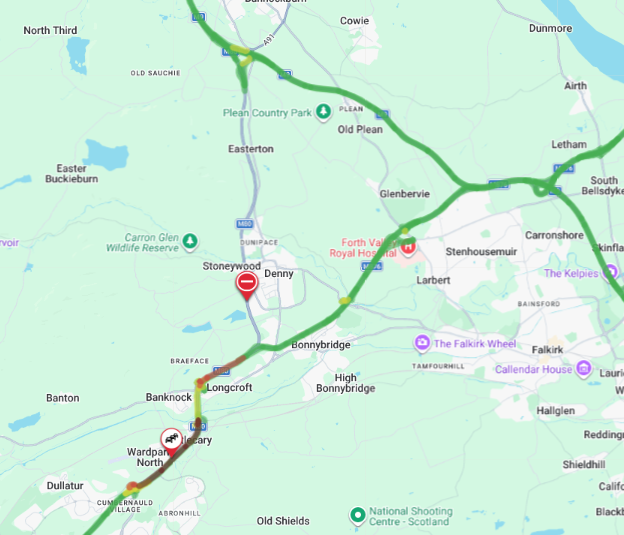 Traffic Scotland tweet media