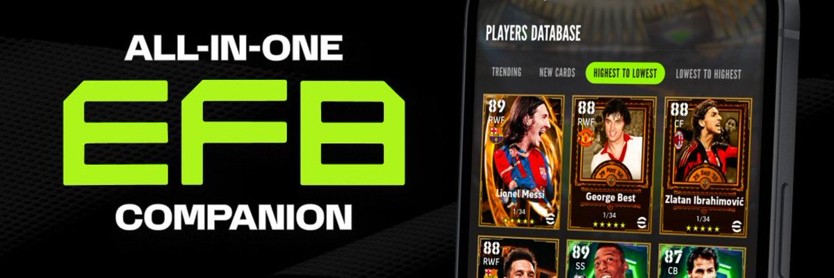 eFootbase: eFootball Companion tweet media