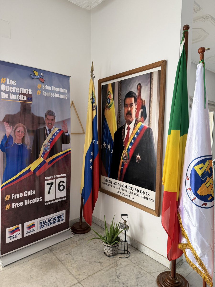 Embajada de Venezuela en Congo tweet media