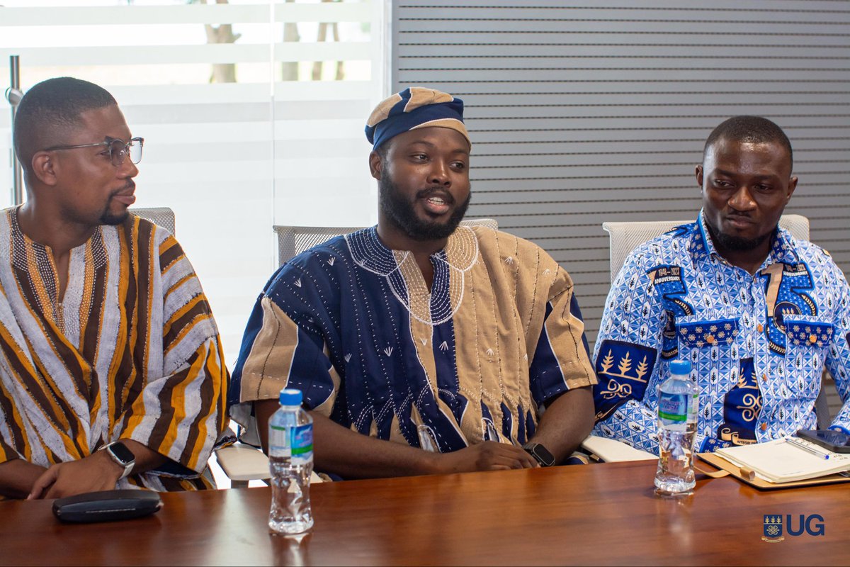 Wesom_Achio's tweet photo. On Tuesday, 17th March 2026, the National Executives of GRASAG together with the Senate Leadership paid a courtesy visit to GRASAG‑UG @grasagug and the Vice Chancellor of the University of Ghana @UnivofGh , the Premier University. https://t.co/vX62ASwQwE