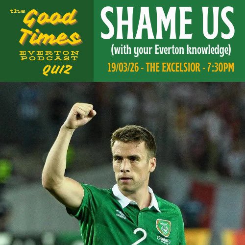The “Good Times” Everton Podcast tweet media