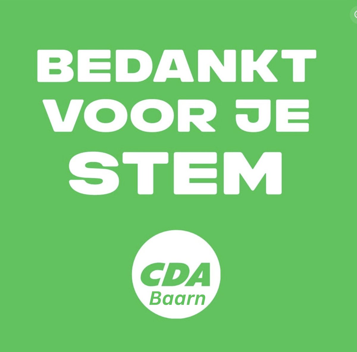CDA Baarn tweet media