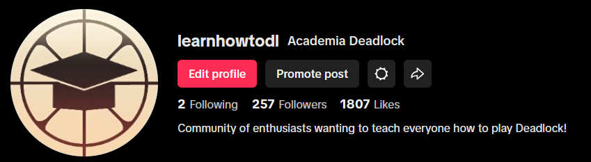 Deadlock Academy tweet media