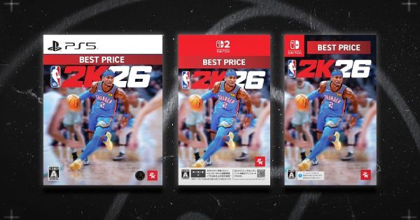 gamewith_review's tweet image. 『NBA 2K26』 BEST PRICE版が2026年3月19日発売！ 

・PS5 / Switch /Switch 2 のパッケージ版が発売
・『NBA 2K26』通常版と同じ内容をお得に遊べる
・人気NBAクリエイターとのタイアップ動画第2弾が公開
#NBA2K26 #NBA2K #NBA

▼詳細はこちら
gamewith.jp/gamedb/14098/a…