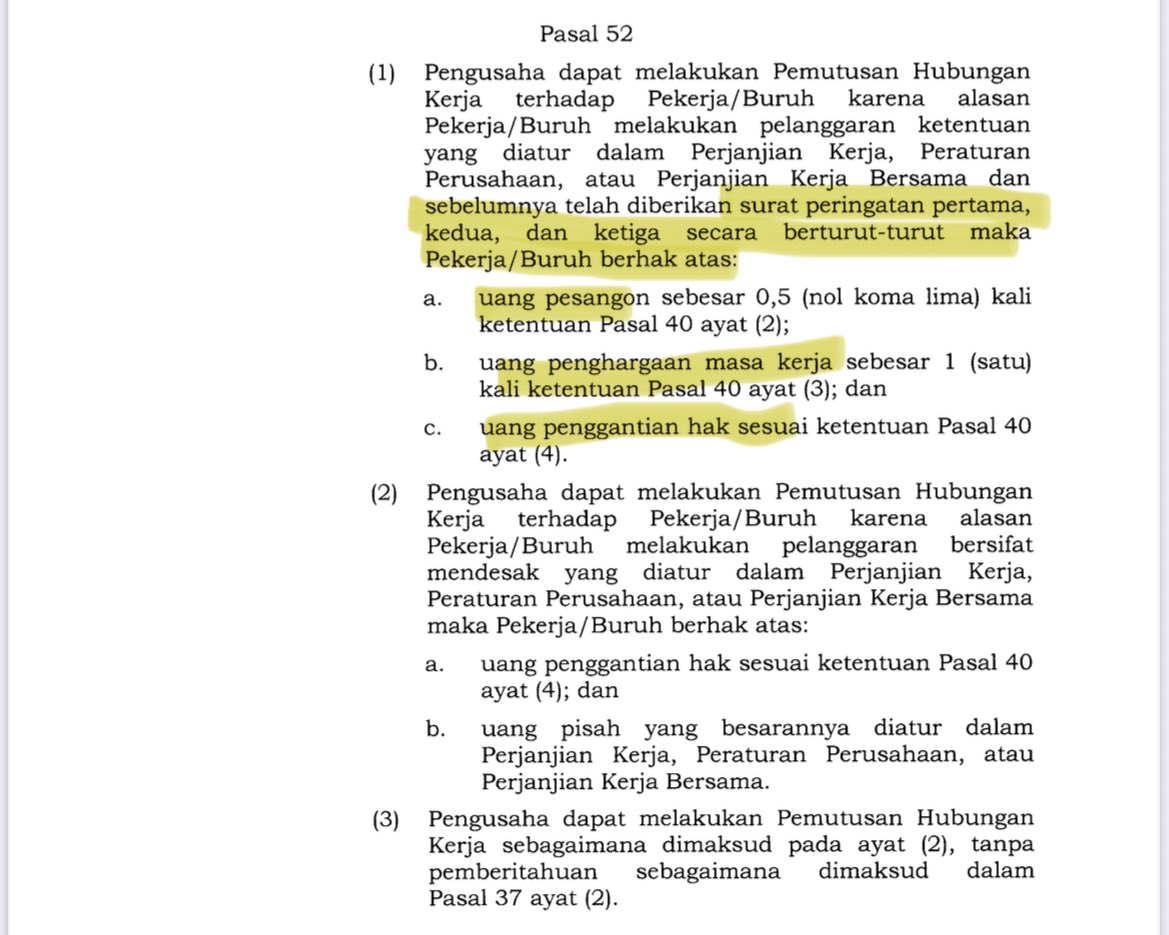 Menteri Pekerja RI tweet media