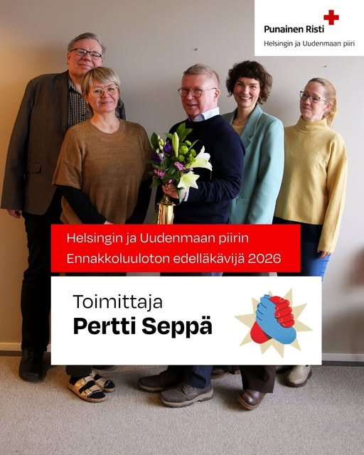 Punainen Risti - Helsingin ja Uudenmaan piiri tweet media