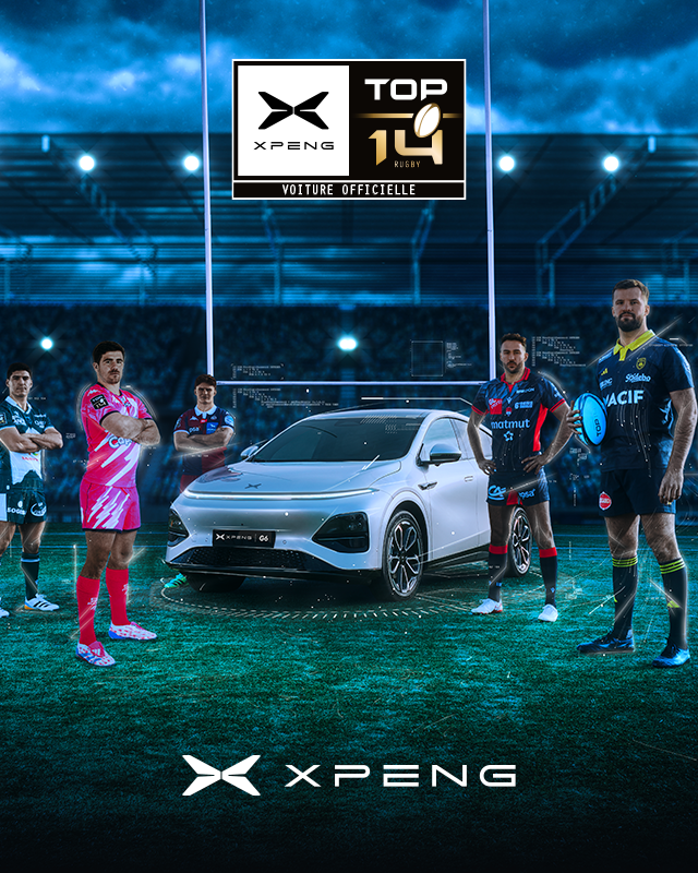 LNRofficiel's tweet photo. La Ligue Nationale de Rugby et XPENG France sont fiers d'annoncer la signature d'un partenariat stratégique d’envergure jusqu'en 2029. 

Ce nouvel engagement fait de XPENG, entreprise de tech pionnière de la mobilité intelligente et constructeur de véhicules haut de gamme 100% électriques, la Voiture Officielle du TOP 14 dès la saison actuelle et pour les trois prochaines à venir.

Le communiqué 👉 https://t.co/Jor5XvmfGD