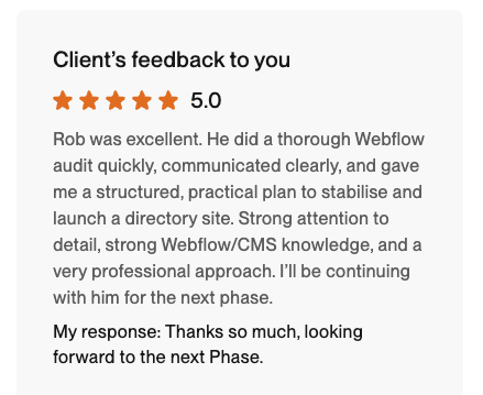 Robert Trew | Webflow Developer tweet media