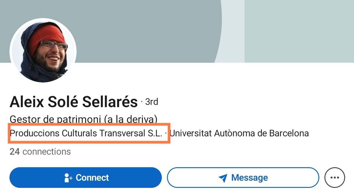 LaPeronel_la's tweet photo. Produccions Culturals Transversal SL.
8.6 milions€ en 7 anys.
51% d'aquesta xifra en contractes a dit, sense competència.
No faré més preguntes, Senyoria.

No és "la dreta", Aleix. És la decència.
Trincaires. https://t.co/Q7JIaq5Lyn