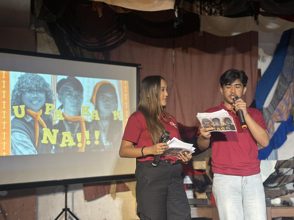 upboutcrop's tweet photo. NOW HAPPENING: UPB Outcrop’s annual UPakan commences at the Alumni Lobby.

It is the publication’s moderated debate between the running standard bearers for this year’s Student Council Elections.

#UPakan2026
#UPBSCE2026 https://t.co/pXEspp7Ca2