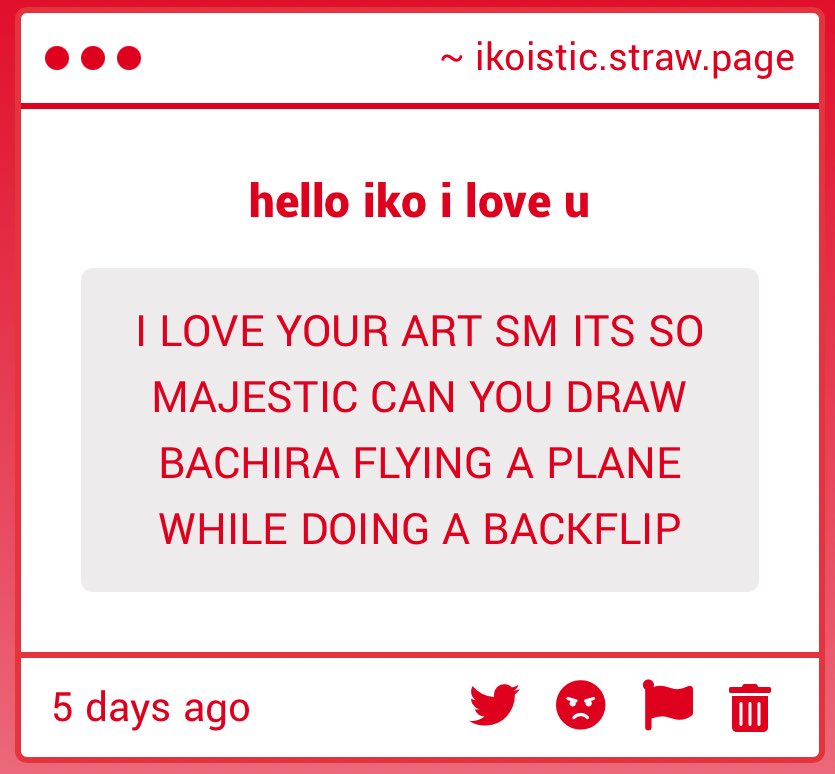 けiko : COMMS OPEN tweet media