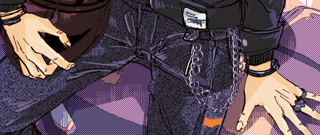 相互さんに渡そうと思って描いてた絵は指輪ちゃんと描いた！けど紙なくて３枚しか刷れなかったのでこれもお礼絵として一緒にネップリ出します😂ポンコツすぎる…