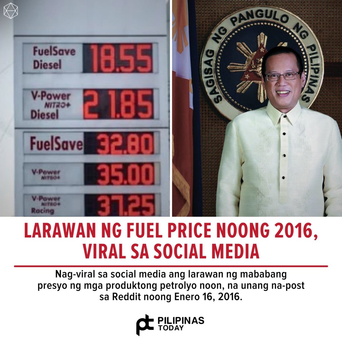 Sa kritikal na panahong iyon, ang namamahala ng Pilipinas ay si dating Pangulong Benigno “Noynoy” Aquino III.

Umani naman ng iba’t ibang reaksyon ang naturang larawan: “Sa panahon na yan, hindi pa lantaran ang corruption,” giit ng isang netizen.

“Common sense. Walang gera nung