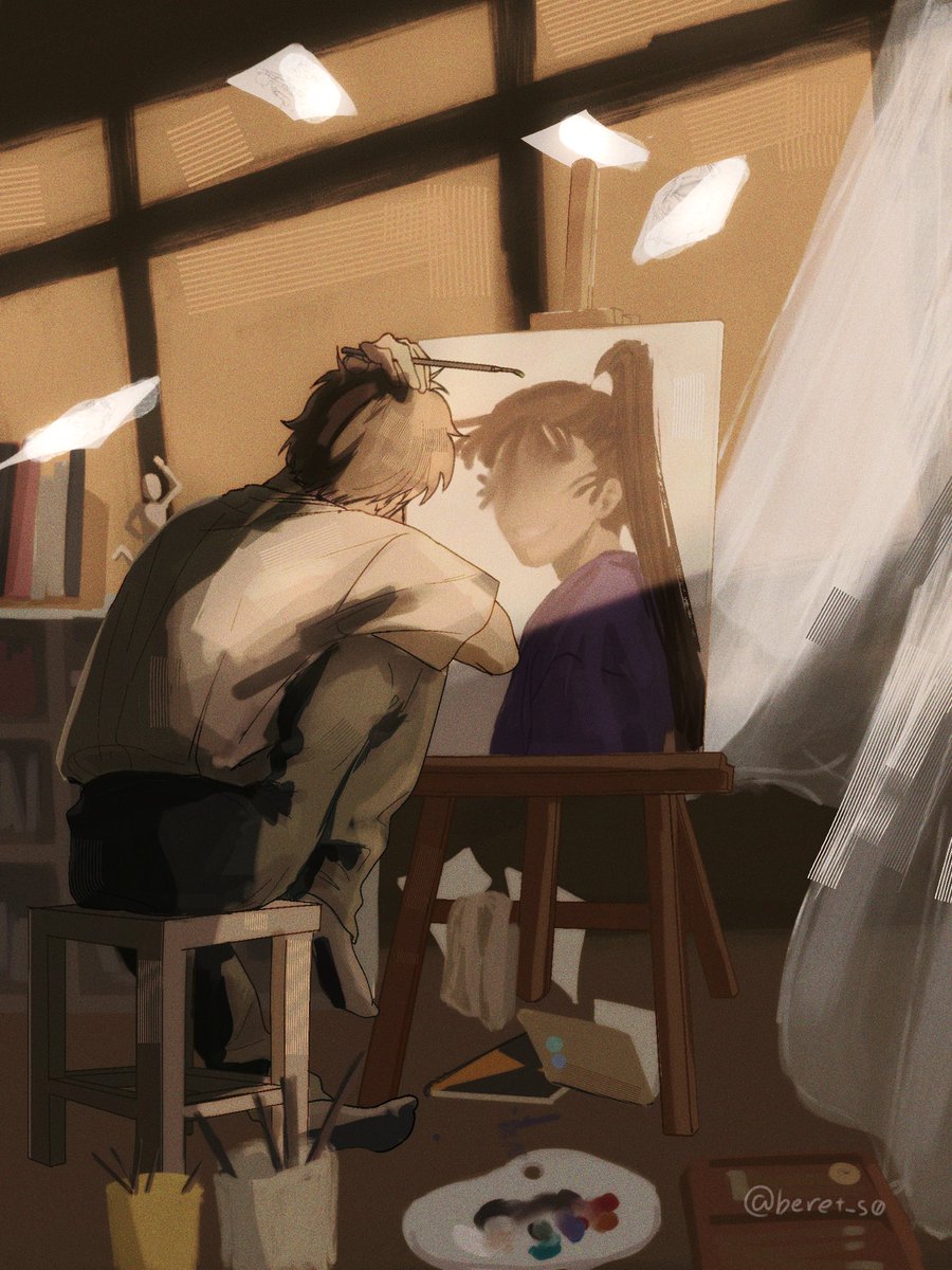 落書きの鉢尾
現パロ