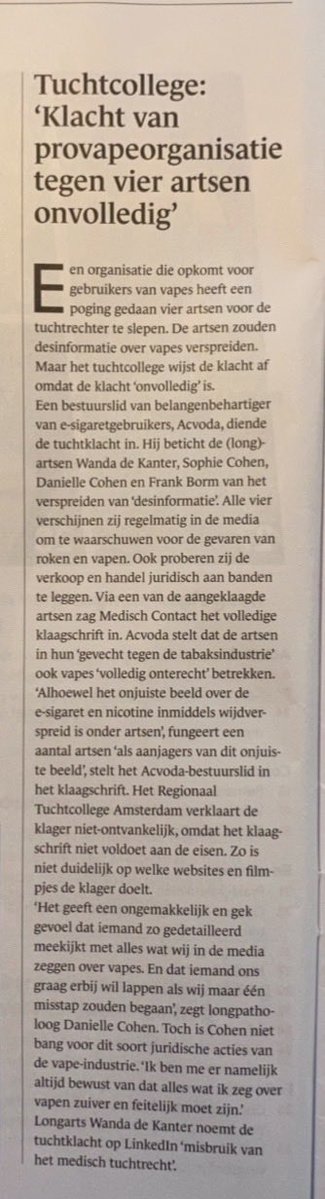 Wanda de Kanter tweet media