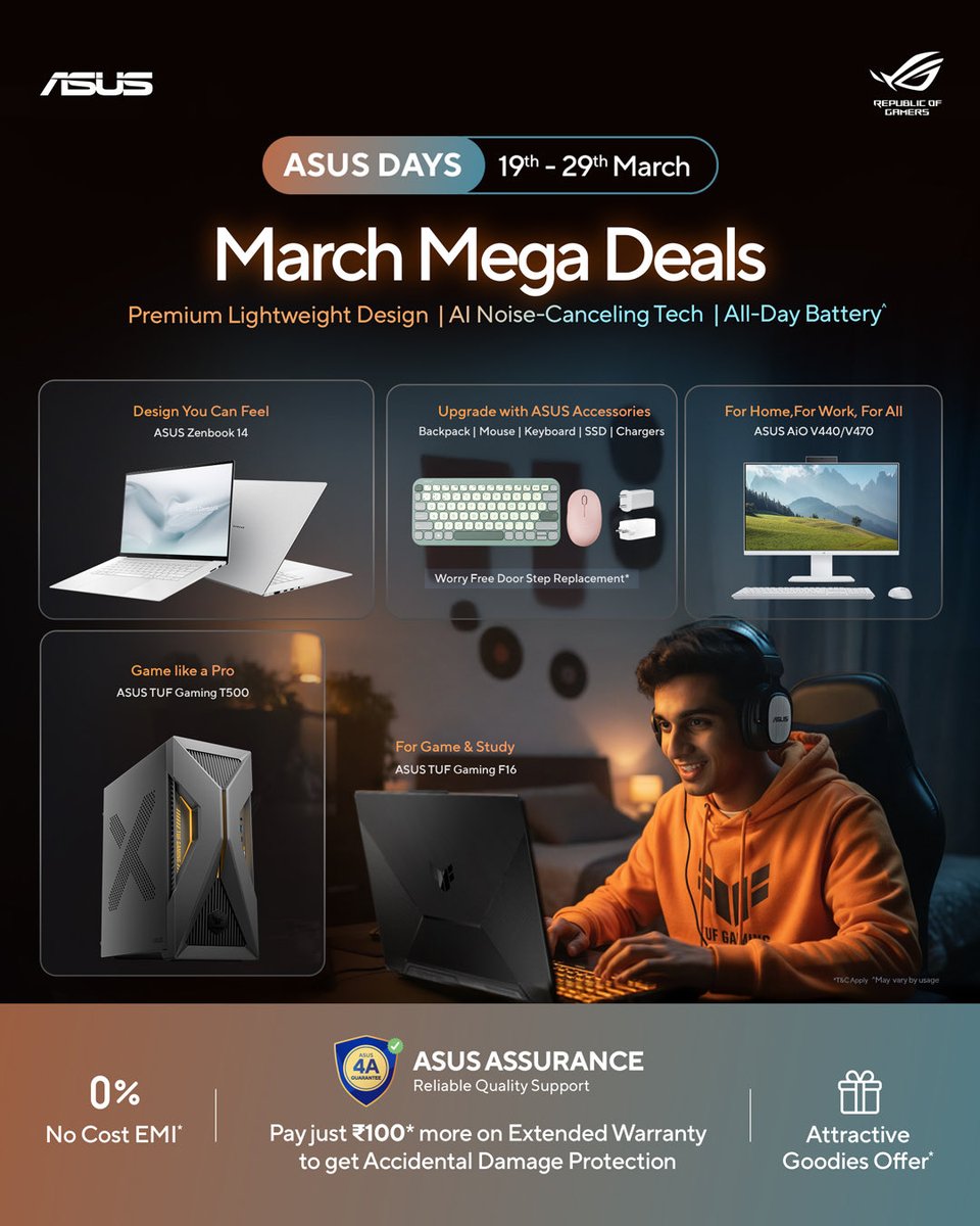 ASUS India tweet media