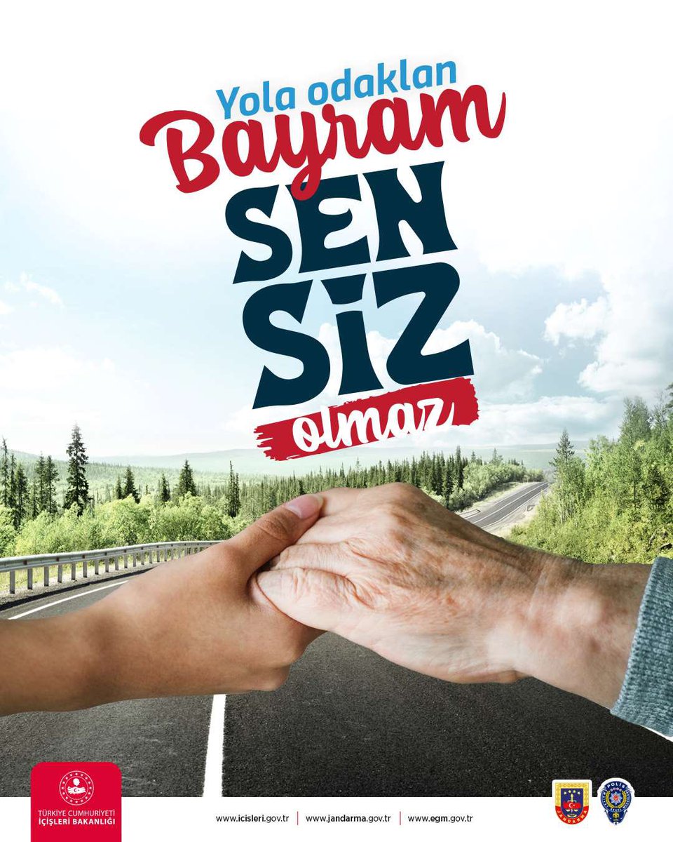 igdirvaliligi's tweet photo. Bayramda sevdiklerinize sağ salim kavuşmanın en güzel yolu, kurallara uymaktan geçer.

Bayram sevinciniz yolda hüzne dönüşmesin.

#BayramSensizOlmaz https://t.co/iYhAN7ojL4