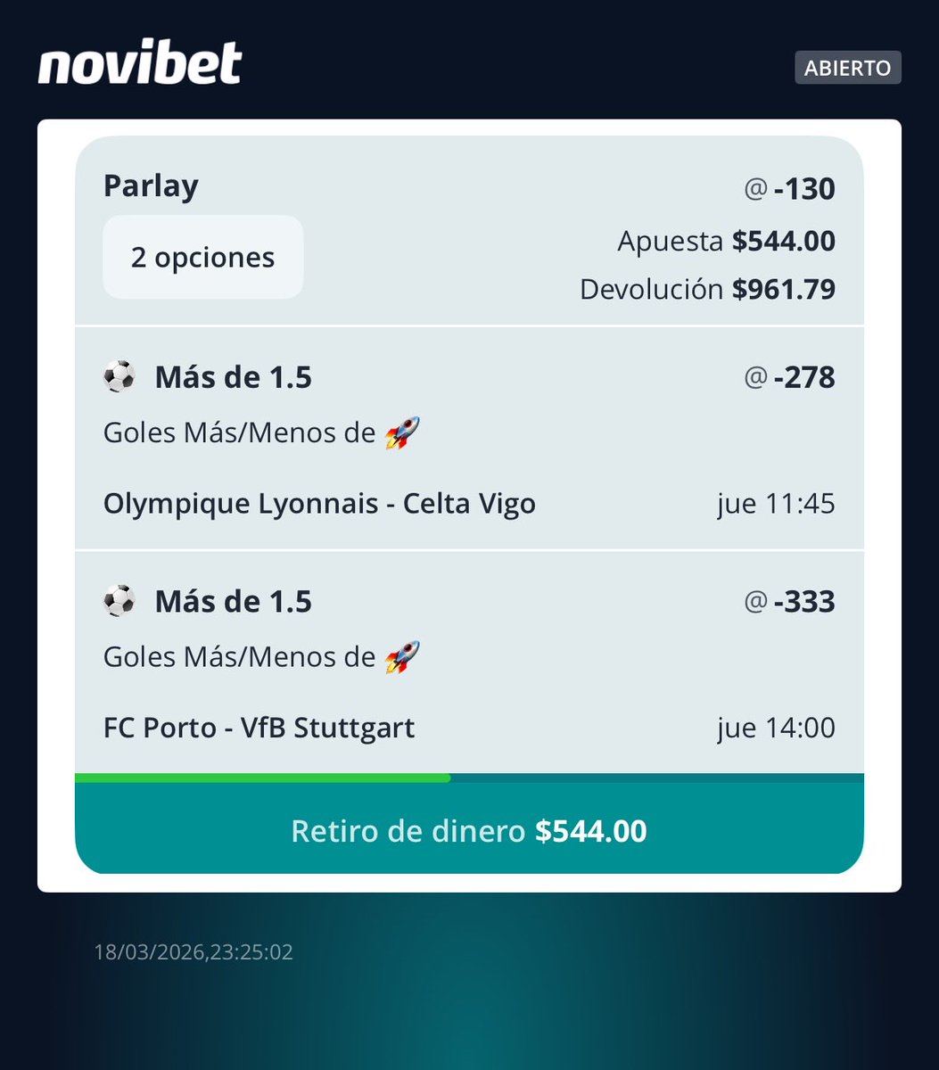 ElarqueroT's tweet photo. RETO DE 100 a 32000 PESOS 💰

VAMOS CON TODO POR EL PASO 4 DEL RETO ‼️

Y VAMOS CON LA CHAMPIONS LEAGUE🔥⚽️

SI ME SIGUES COMENTA Y DEJA TU LIKE 💬❤️🏹 https://t.co/rcubqMxv7R