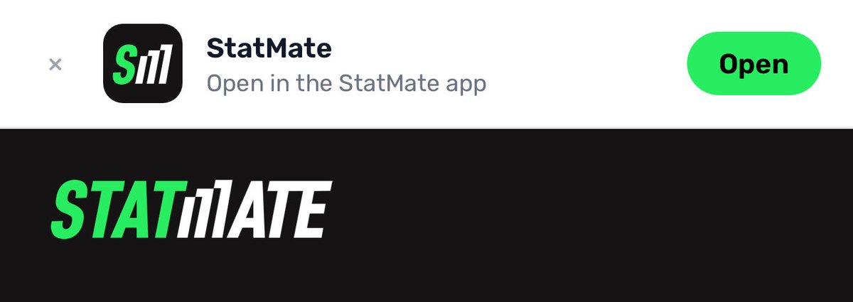 StatMate tweet media