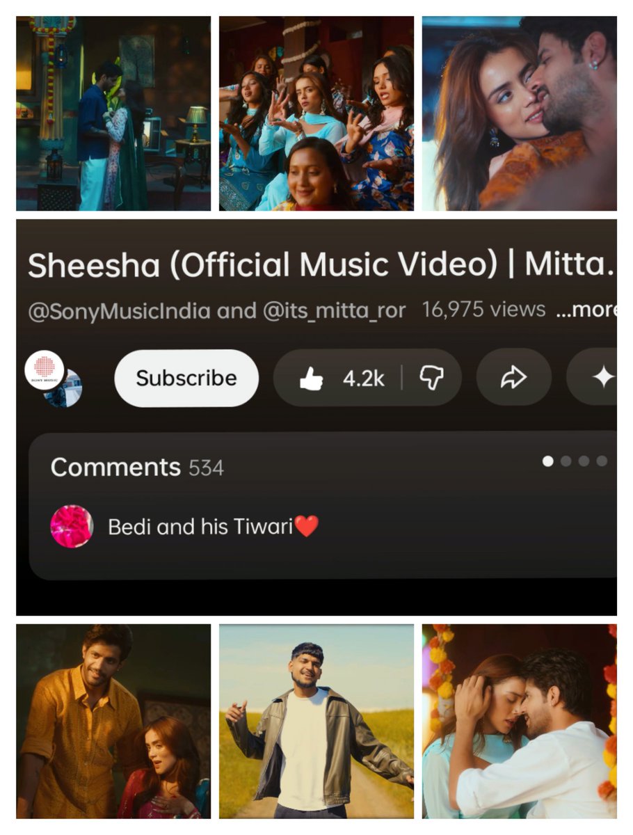 _Scardust05_'s tweet photo. Finally!!! Sheesha is out now! Featuring our very own Sorab Bedi and Niharika Tiwari.. SHOWER THEM WITH YOUR LOVE AND SUPPORT! @MTVSplitsvilla
#Sorika #Sheesha #RajmaChawal #TeekhiMirchi #MittaRor #SonyMusicIndia
https://t.co/CW4E0khvkT https://t.co/HWTHoeZ3Uq