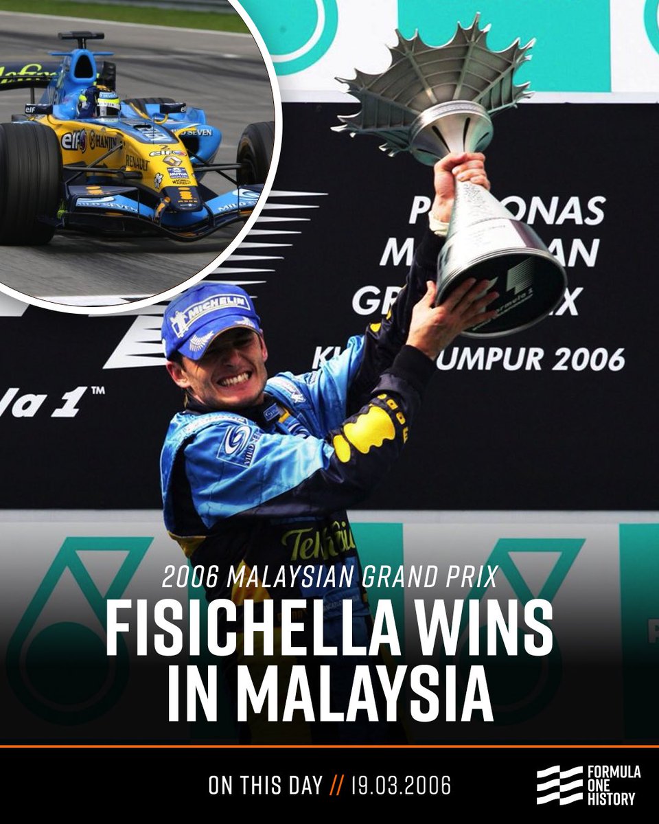 Formula One History tweet media