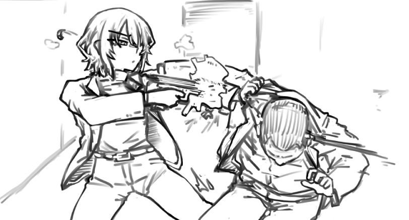 ガンファイト自信ネキ 