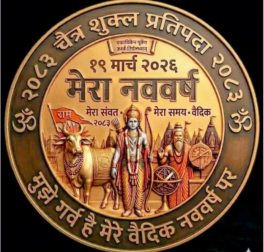 SkmSk19's tweet photo. विक्रम संवत २०८३ चैत्र शुक्ल प्रतिपदा, हिंदू नव वर्ष की अंतर्मन से हार्दिक शुभकामनाएं। https://t.co/eEgQFtVlUj