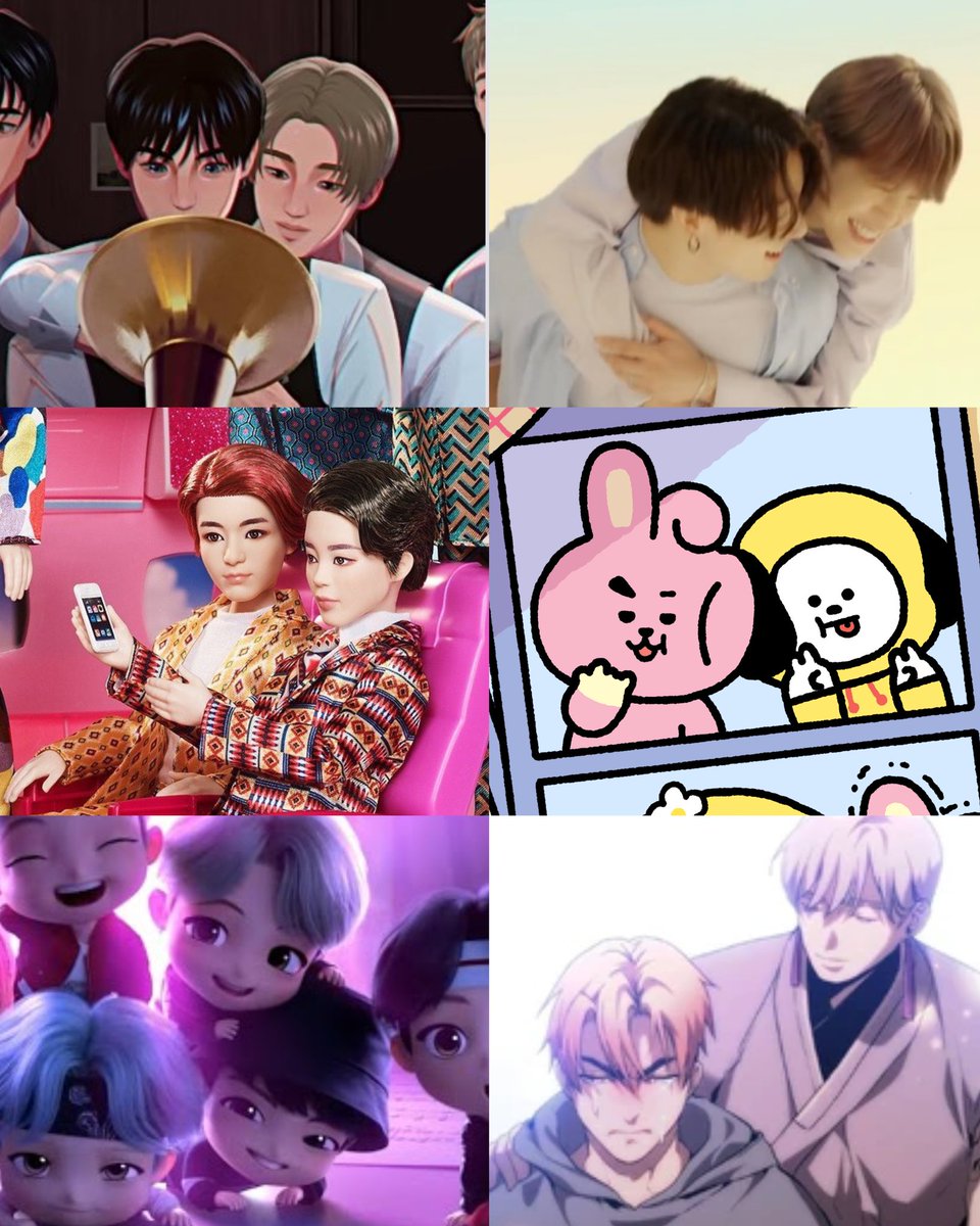 in every universe jikook are always glued to each other 😭