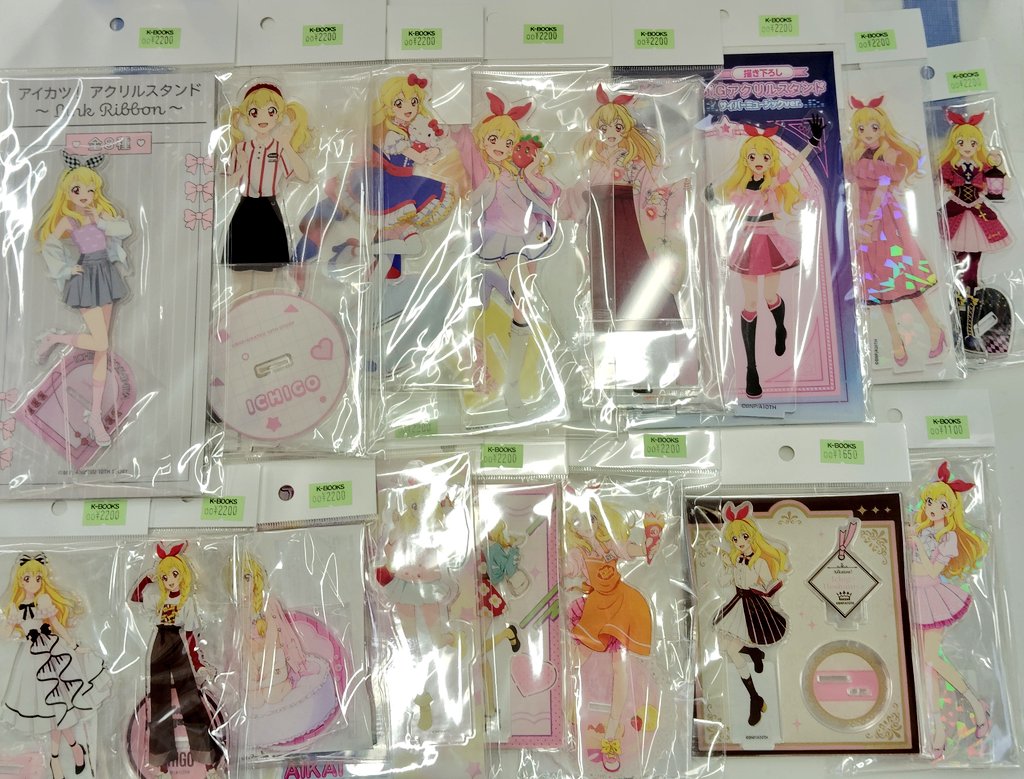入荷情報】 アイカツ！ 星宮いちご アクリルスタンドまとめて入荷しま