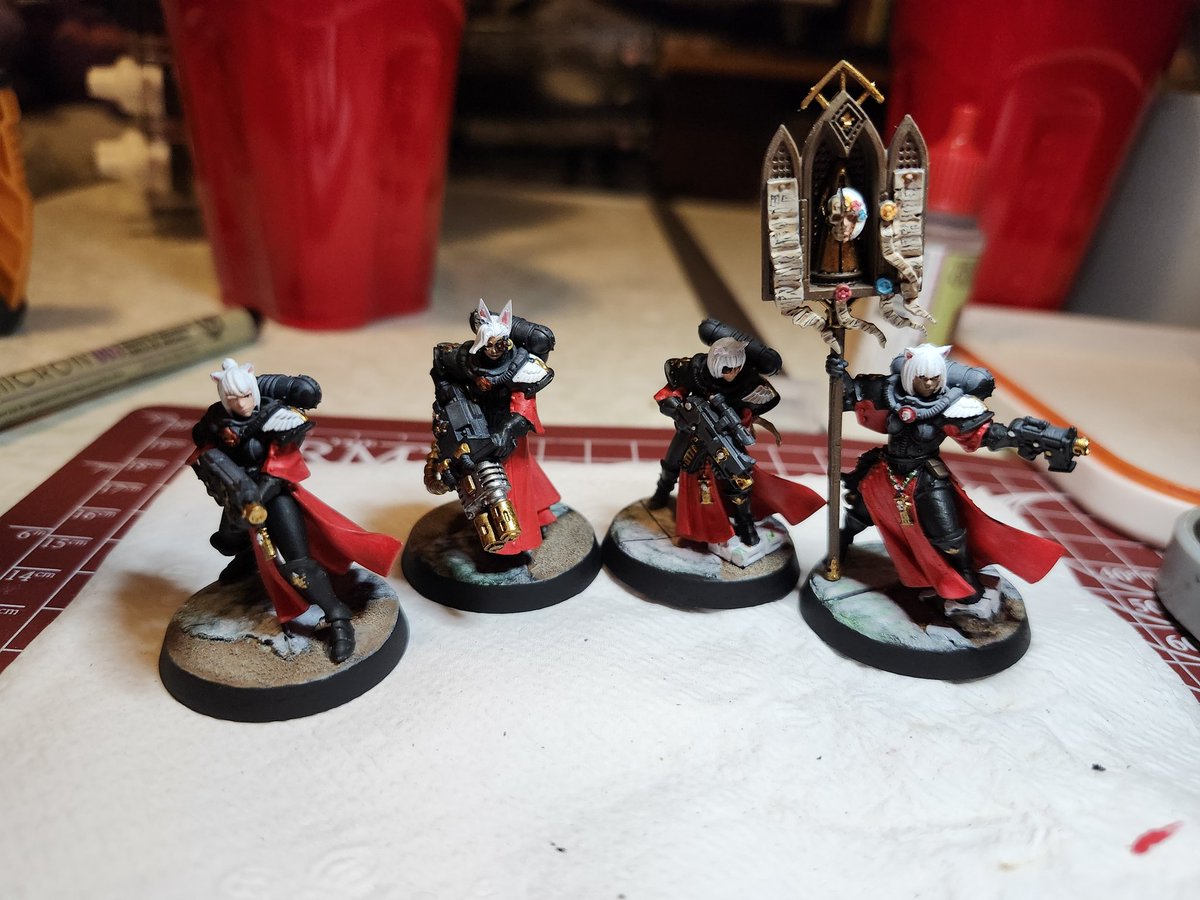 4 more Sisters and their Cherub, and the squad will finally be done!