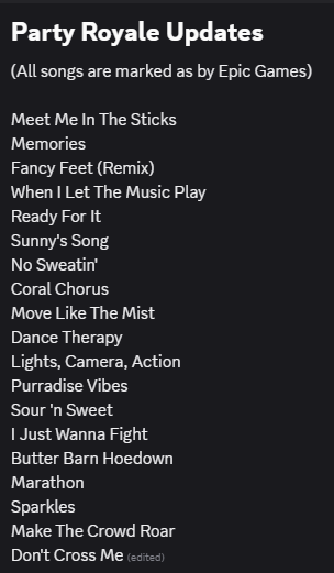 Festival Tracker · Fortnite Festival Bot & Info tweet media