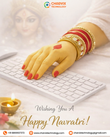 charvixtech's tweet photo. 🌸🙏 Happy Navratri from Charvix Technology!

May Maa Durga bless you with strength, success &amp; growth in life and business. ✨🚀
Let’s move forward with smart technology &amp; digital innovation. 💻📈

#HappyNavratri #CharvixTechnology #DigitalGrowth #BusinessSuccess 🌸 https://t.co/r1i9q9IM3Y