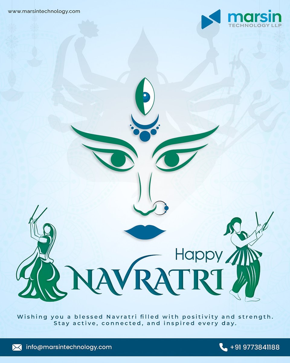 MarsinTechllp's tweet photo. Celebrate strength and new beginnings this Chaitra Navratri. 🌸

Stay active and connected with smart technology on your wrist.

#navratri #marsintechnology #navratriwishes #newbeginnings ✨ https://t.co/6h83svWWqK
