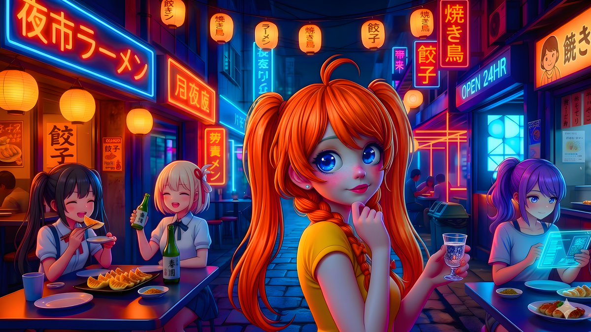 Neon Horizons tweet media