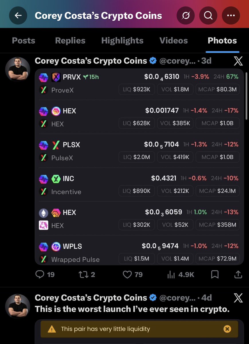 tjrovert's tweet photo. Guess who has gone quiet about the ProveX launch for the last 3 days?? 

I’ll give you one guess that has spaghetti and meatballs!

Lol!😂 

@yourfriendSOMMI @RichardHeartWin 
#cryfagging #PulseChain #ProveX
$prvx $hex $pls $pDai https://t.co/k18TSa5oXJ