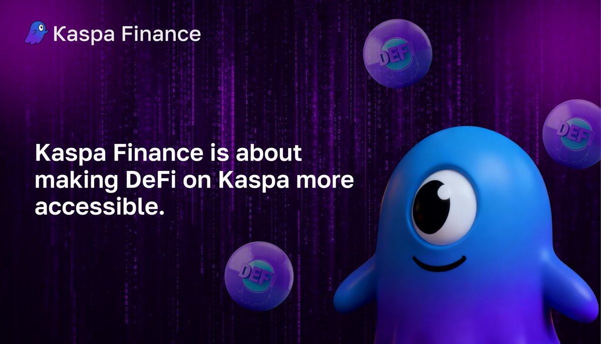 Kaspa Finance ($KFC) tweet media