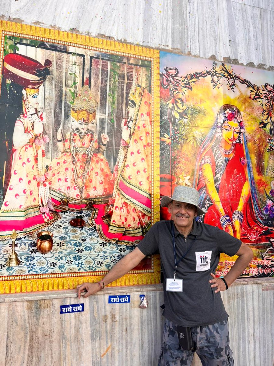 Took the blessings of Sri Radha Rani ji at Barsana <a href="/paniitindia/">Pan IIT Alumni India</a> @iitraaofficial <a href="/kavitakiran/">Dr kavita kiran</a> <a href="/nationalexpress/">National Express</a>