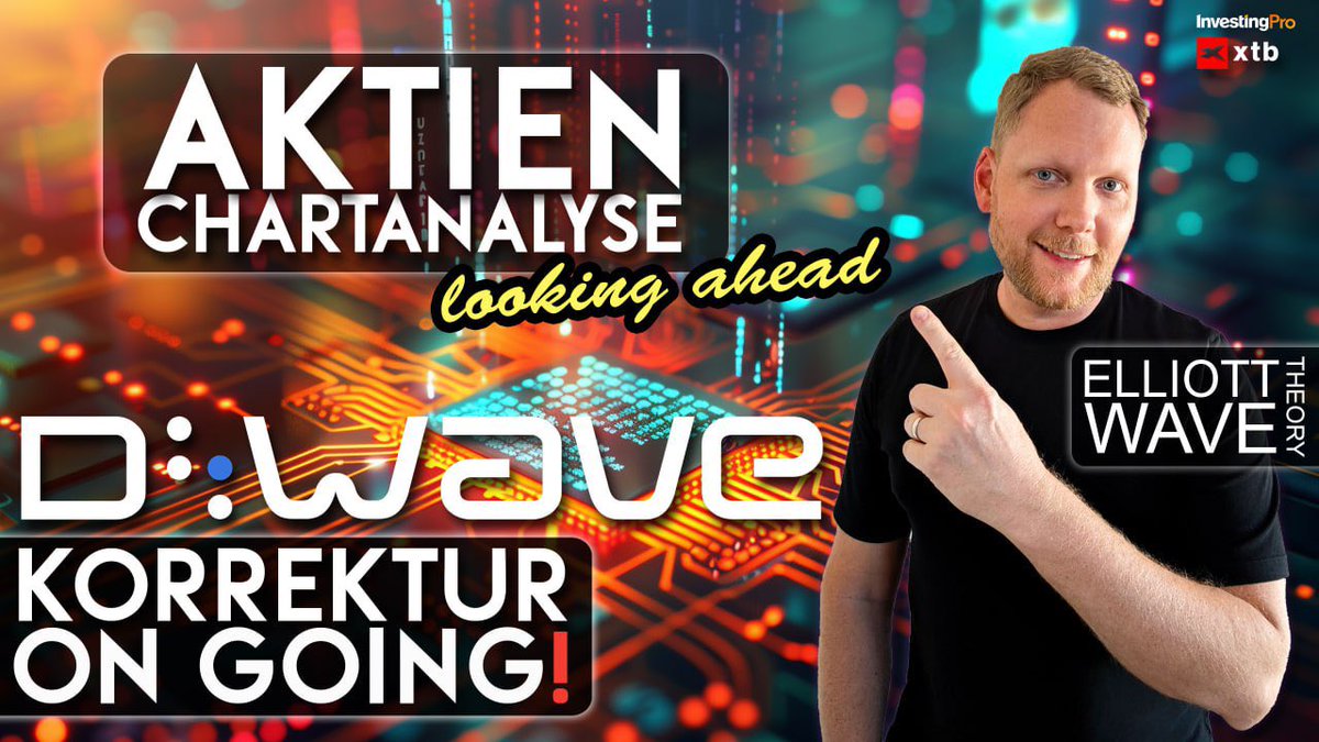 🛫 🚀 Quanten Aktien - D-Wave (QBTS) - Korrektur folgt der Analyse, nächste Ziele im Blick l Wave360

👉Einen schönen Abend wünsche ich euch allen. Nach der starken Aufwärtsbewegung ist die Aktie zuletzt deutlich zurückgekommen genau die Bewegung, die sich in der Analyse bereits