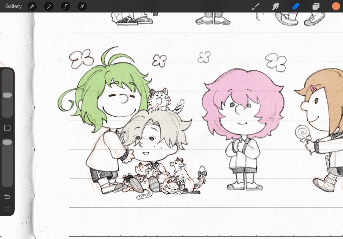 粟田口の三色団子🍡！！🥹