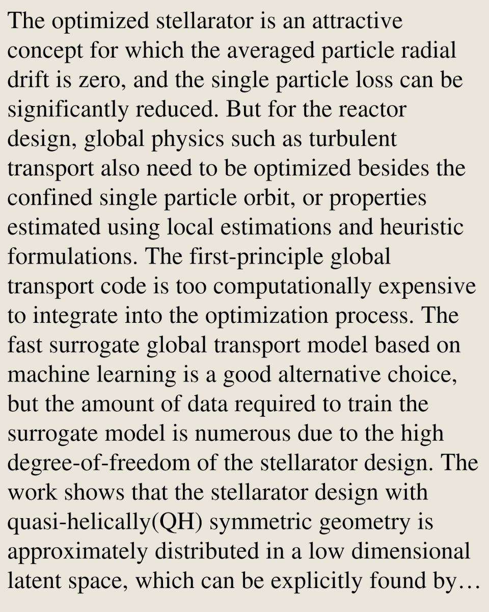 Low-dimensional geometry learning for turbulence prediction in optimized stellarators

Xishuo Wei, Handi Huang, Haotian Chen, Hongxuan Zhu, Zhe Bai, Samuel Williams, Zhihong Lin
arxiv.org/abs/2603.17366 [𝚙𝚑𝚢𝚜𝚒𝚌𝚜.𝚙𝚕𝚊𝚜𝚖-𝚙𝚑]